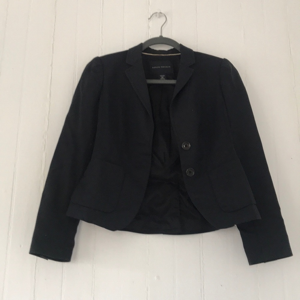 Banana Republic Black Blazer/Suit Jacket